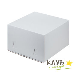 Коробка для торта (гофрокартон) 24х24х12 см