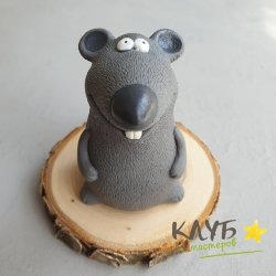 Крыс Борис, форма силиконовая