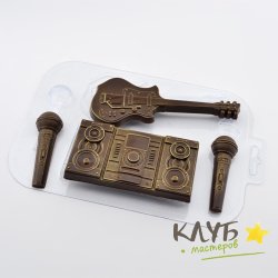 Музыкальный набор, форма пластиковая