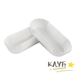 Капсулы овальные белые 7,8х2,8х2,5 см