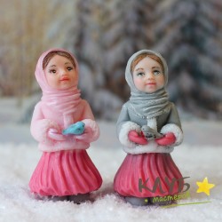 Настенька, форма из пищевого силикона