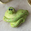 Змей на сердце 2D, форма силиконовая - миниатюра 2