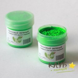 Неоновый пигмент в порошке "Зеленый", 7 г