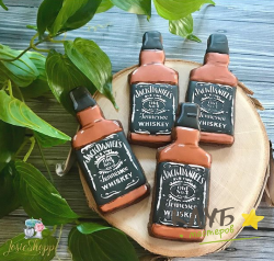 Трафарет+форма для пряников "Виски. Jack Daniels"