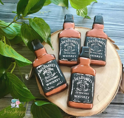Трафарет+форма для пряников "Виски. Jack Daniels"