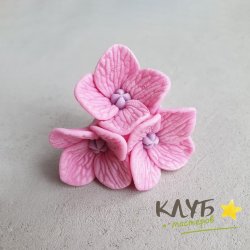 Гортензия (три цветка), форма силиконовая