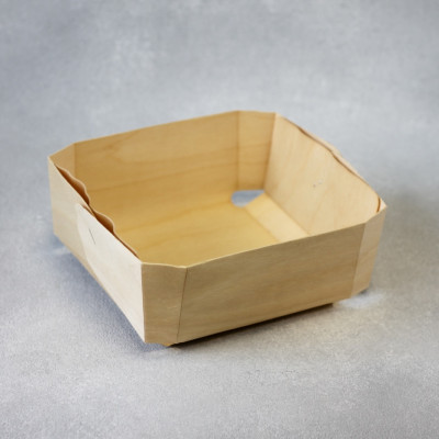 Лукошко из шпона, 20х19х7,5 см