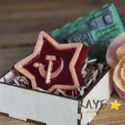 Звезда патриота, форма пластиковая