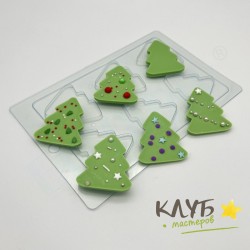 Плитка Елочки, форма пластиковая