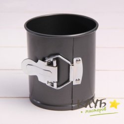 Форма разъемная для кулича с а/п покрытием 10х10 см