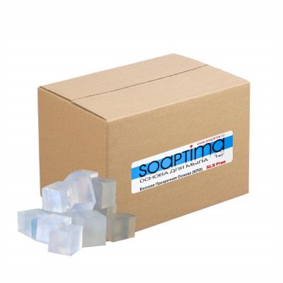 Прозрачная базовая мыльная основа Soaptima Pragma/Соаптима Прагма КОРОБ, 10 кг