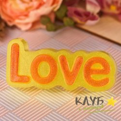 Love (надпись), форма пластиковая