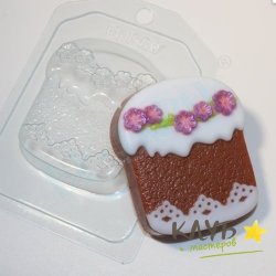 Кулич весенний, форма пластиковая