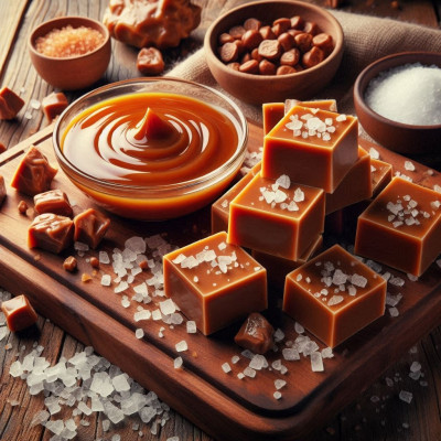 Соленая карамель 15 мл, отдушка косметическая