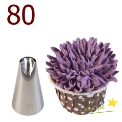 Насадка кондитерская № 80 (Китай)