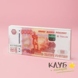Купюра, форма пластиковая
