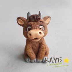Бычок Яшка, форма из пищевого силикона