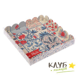 Коробка с пластиковой крышкой "Поляна. Для тебя", 21х21х3 см