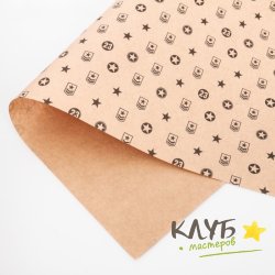 Крафт бумага "Успеха во всем" 50*70 см