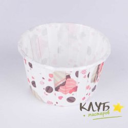 Капсулы бумажные усиленные Кексики 5х3,9 см (10 шт.)