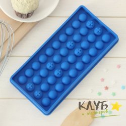 Шарики 40 ячеек, форма силиконовая