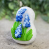 Восьмерочка с мускари, форма из пищевого силикона - миниатюра 1