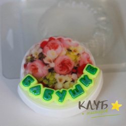 Бабушке/Круг 258, форма пластиковая