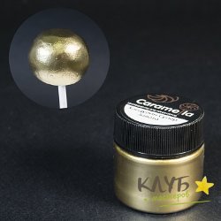 Краситель сухой перламутровый "Супер золото" (Caramella), 5 г