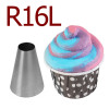 Кондитерская насадка R16L (Китай) - миниатюра 1