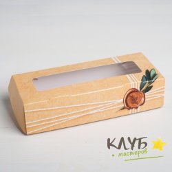 Коробка с окном "Для тебя", 17х7х4 см